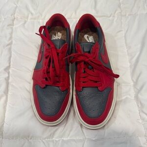 Nike Air Red and Black Sneakers women’s platform Jordans